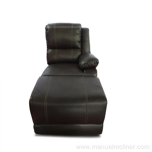 Modern Leather Recliner Sofa Manual Recliner Corner Sofa